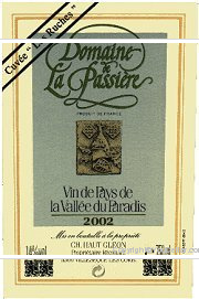 Domaine de la Passière - Cuvée Les Ruches