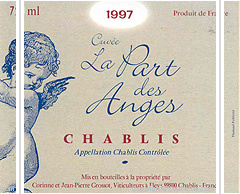 Domaine Grossot - La Part des Anges
