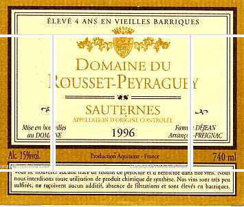 Domaine du Rousset-Peyraguey