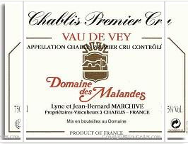 Domaine des Malandes - Premier Cru Vau de Vey