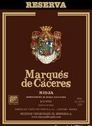Marqués de Cáceres - Reserva
