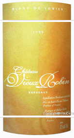 Château Vieux Robin - Blanc de Lunier