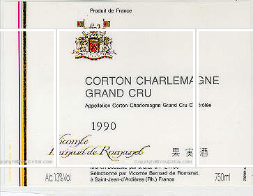 Domaine Bernard de Romanet - Grand Cru