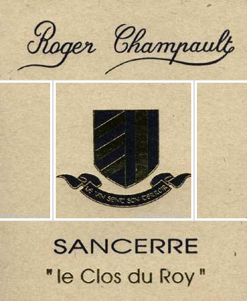 Roger Champault Le Clos du Roy