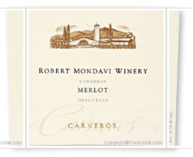 Robert Mondavi Winery, Merlot