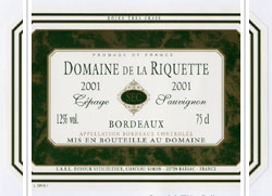 Domaine de la Riquette