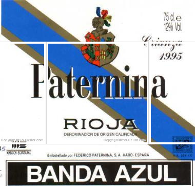 Paternina Banda Azul Crianza
