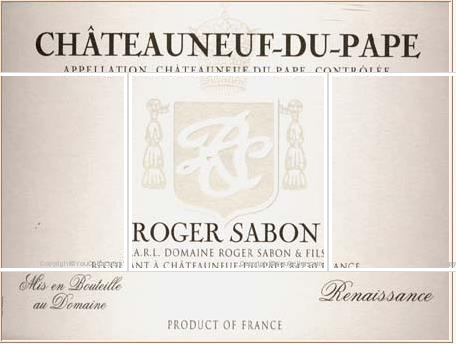 Roger Sabon - Renaissance