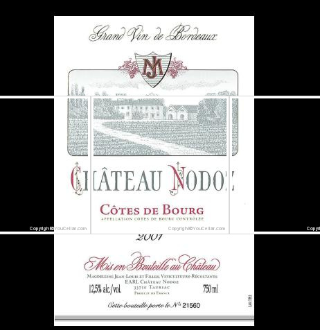 Château Nodoz - Tradition