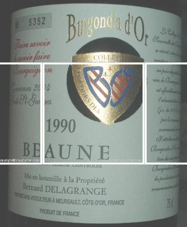 Domaine Bernard Delagrange Burgondia d'Or