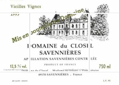 Domaine du Closel - Vieilles Vignes