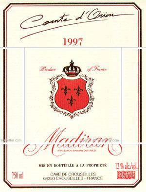 Comte d'Orion