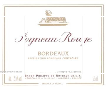 Baron Philippe de Rothschild, Agneau Rouge