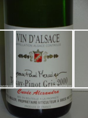 Jean-Paul Mauler - Cuvée Alexandra
