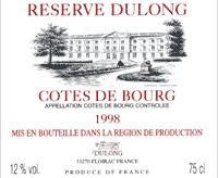 Réserve Dulong