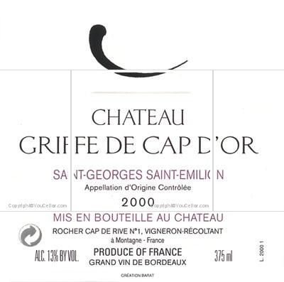 Château Griffe de Cap d'Or