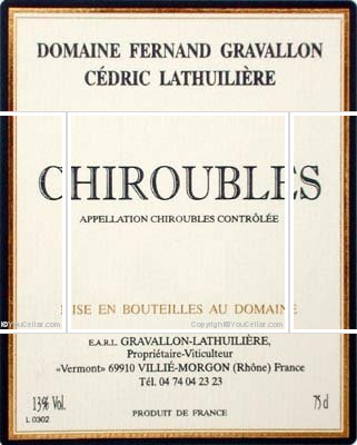 Domaine Gravallon-Lathuilière
