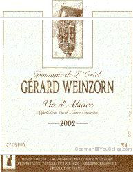 Domaine de l'Oriel - Grand Cru Sommerberg