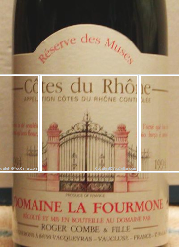 Domaine La Fourmone - Réserve des Muses