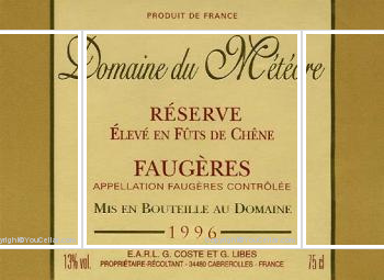 Domaine du Météore - Réserve