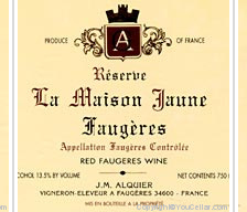 Domaine Jean-Michel Alquier - Réserve - La Maison Jaune