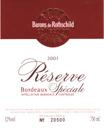 Domaine Baron de Rothschild - Réserve Spéciale