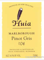Huia Pinot Gris