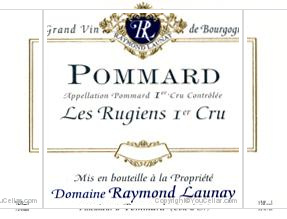 Domaine Raymond Launay - 1er Cru Les Rugiens