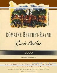 Domaine Berthet Rayne Cuvée Cadiac
