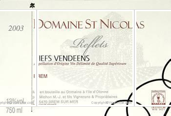 Domaine Saint-Nicolas - Reflets