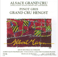 Albert Mann - Grand Cru Hengst
