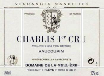 La Meulière - 1er Cru Vaucoupin