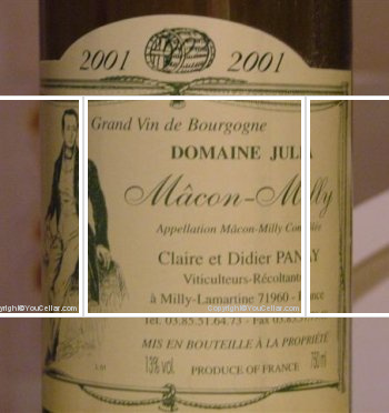 Domaine Julia - Mâcon-Milly