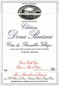 Château Dona Baissas - Vieille Vigne