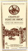Château Font du Broc - Vendanges d'Automne