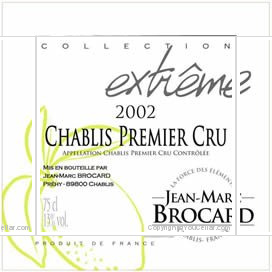 Jean-Marc Brocard - 1er Cru Extrême