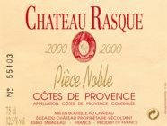 Château Rasque Pièce Noble