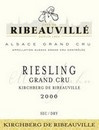 Cave de Ribeauvillé - Grand Cru Kirchberg de Ribeauvillé