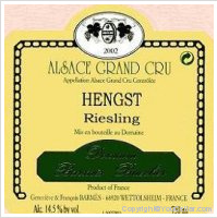 Domaine Barmès Buecher - Grand Cru Hengst
