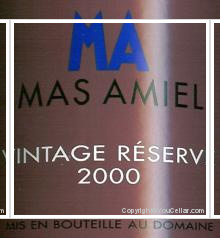 Mas Amiel - Vintage Réserve - Devèze