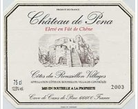 Château de Pena - Elevé en Fût de Chêne