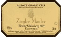 Ziegler Mauler  - Grand Cru Schlossberg Les Murets