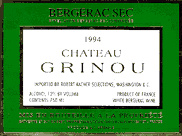 Château Grinou - Cuvée Tradition