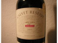 Calvet Réserve