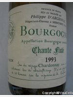 Philippe d'Argenval Chardonnay Chante Fluté