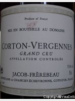 Jacob-Frèrebeau - Corton-Vergennes Grand Cru