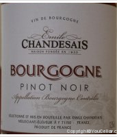 Emile Chandesais - Pinot Noir