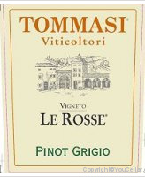 Tommasi - Vigneto Le Rosse - Pinot Grigio