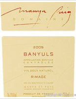 Domaine Manya Puig - Rimage