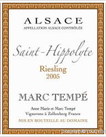 Marc Tempé - Saint-Hippolyte